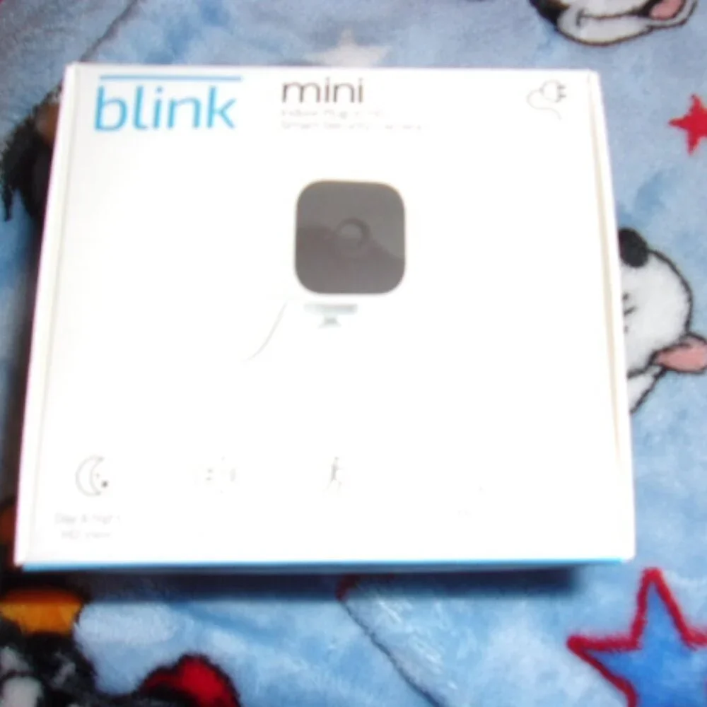 Blink Mini 1080p Security Camera NWT White